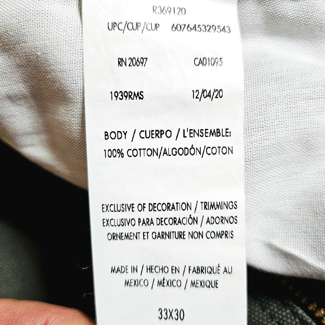 [실사32][디키즈]덕 캔버스 릴렉스핏 카펜터 팬츠 다크올리브 상품이미지8