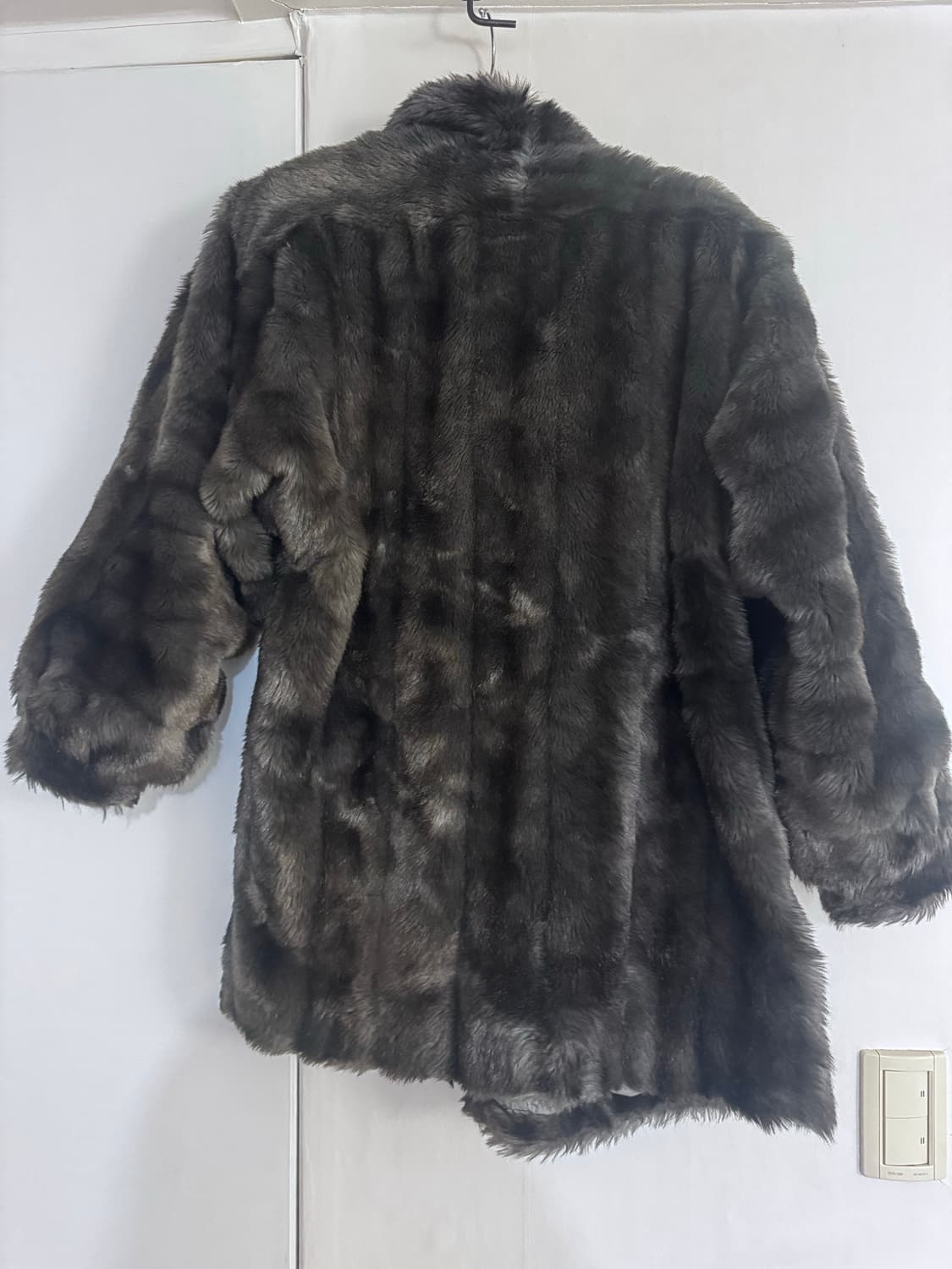 90s paris vintage fur gray 38 상품이미지4