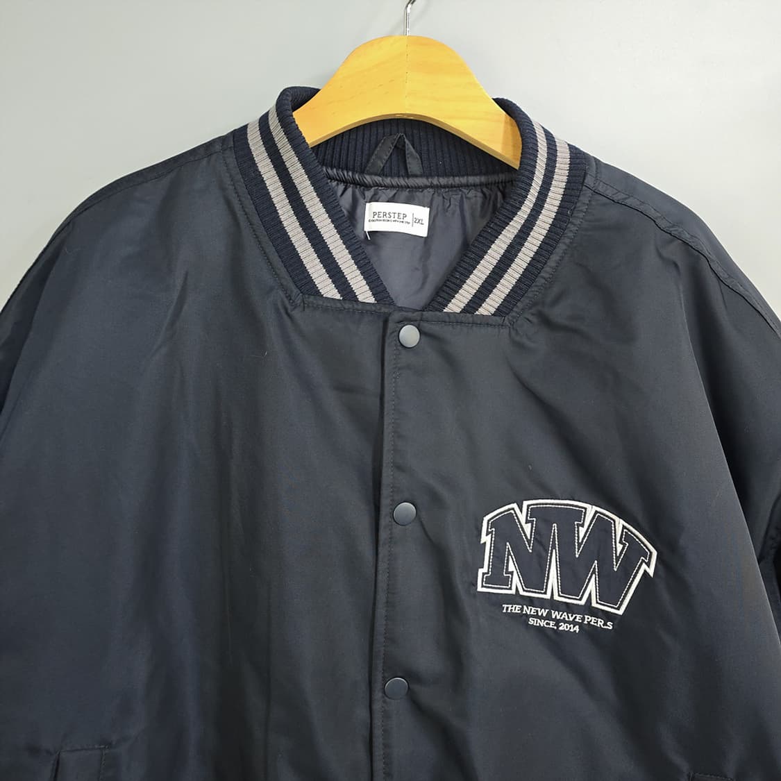 퍼스텝(PERSTEP) NW 바시티 패딩 자켓 2XL 상품이미지2