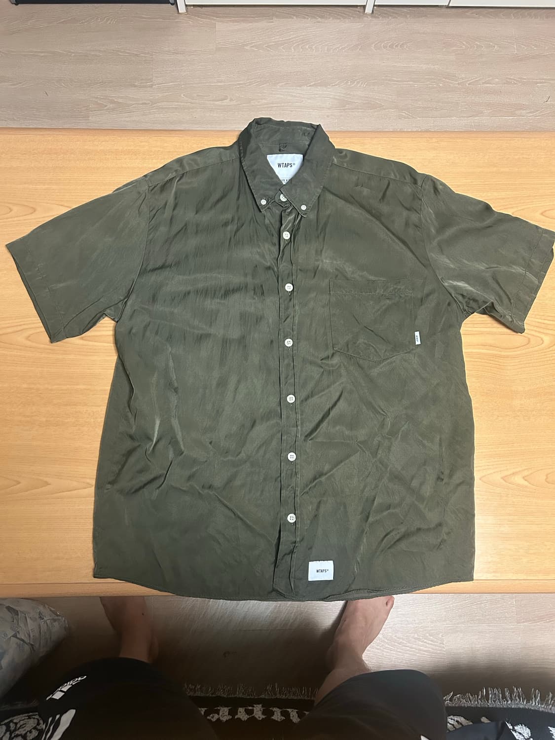 18ss wtaps raco satin shirt 상품이미지1