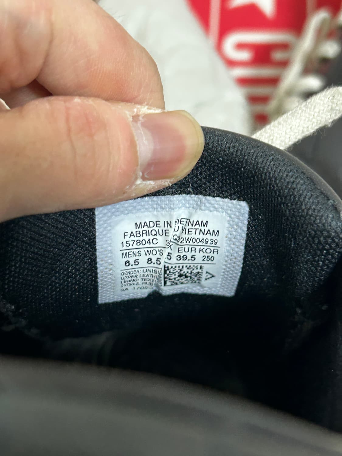 컨버스 원스타 레더 혁오 상품이미지8