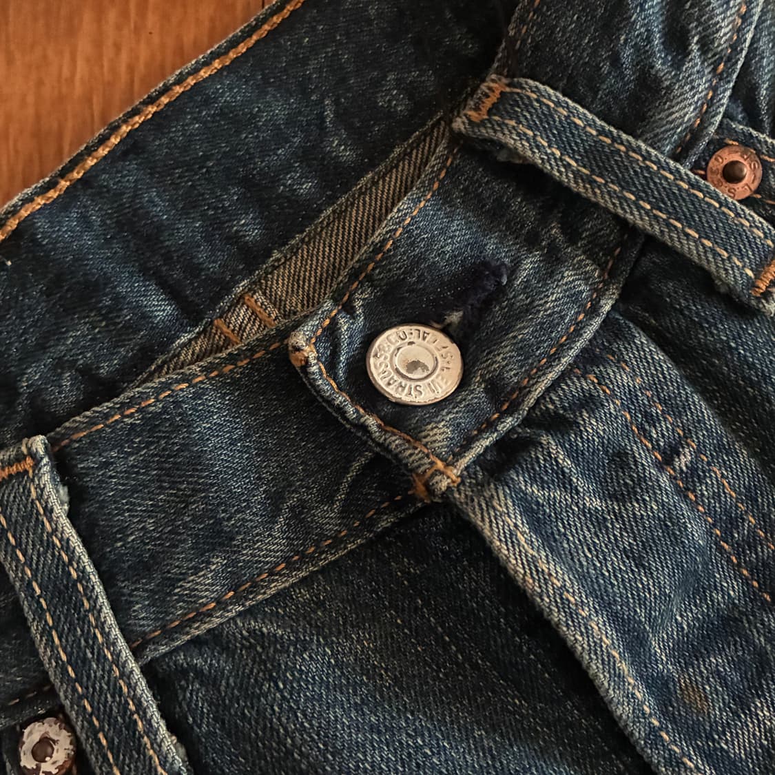 리바이스 리메이크 페인팅 데님 팬츠 상품이미지3