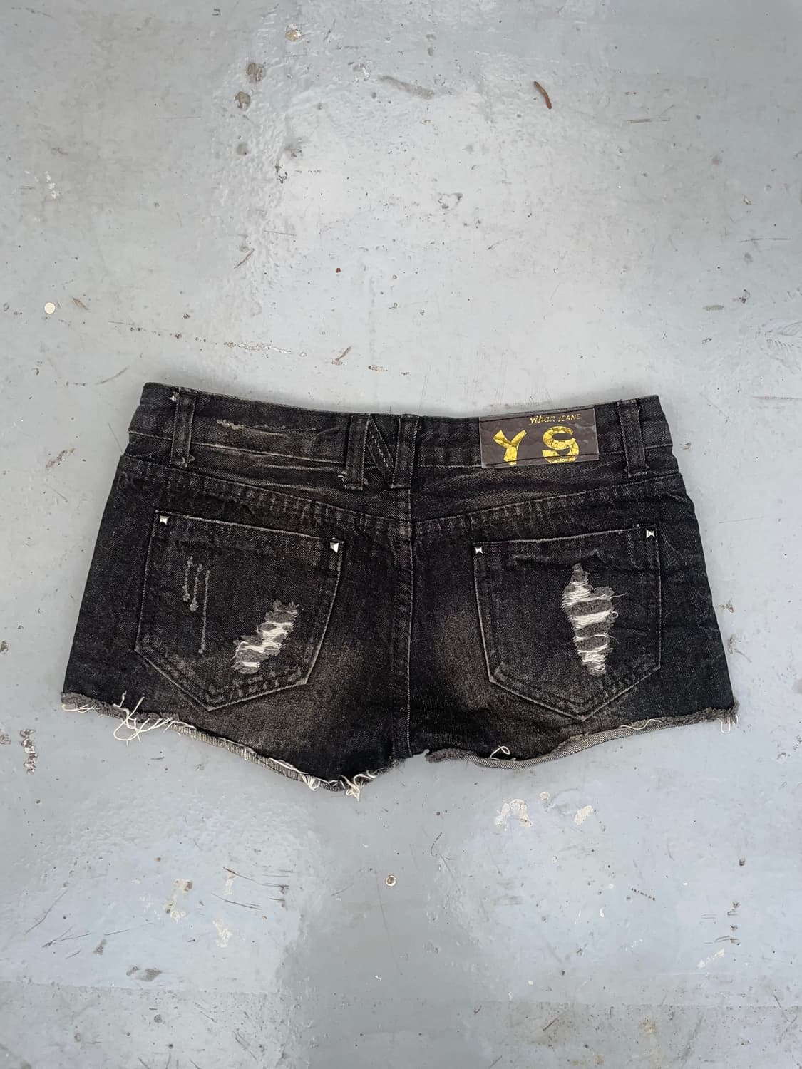 🎸블랙 스터드 숏츠🎸 상품이미지5