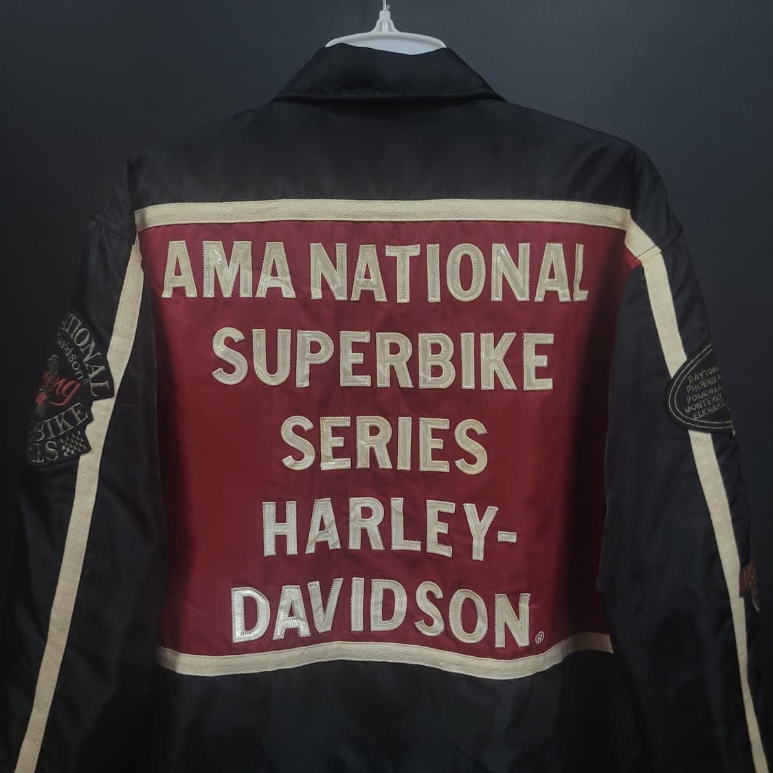HARLEY DAVIDSON 할리데이비슨 빈티지  레이싱 자켓  상품이미지6