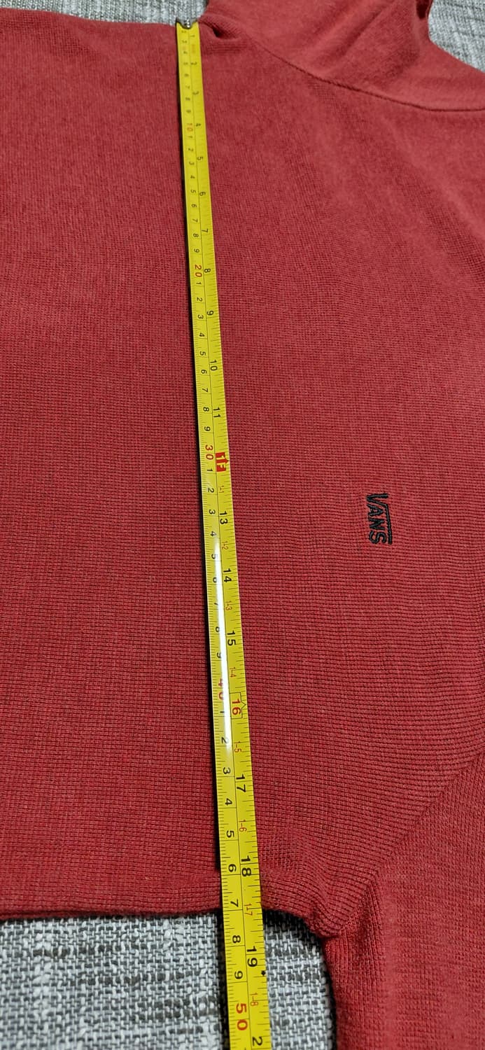 반스 Vans 레드 후드 롱슬리브 상품이미지6