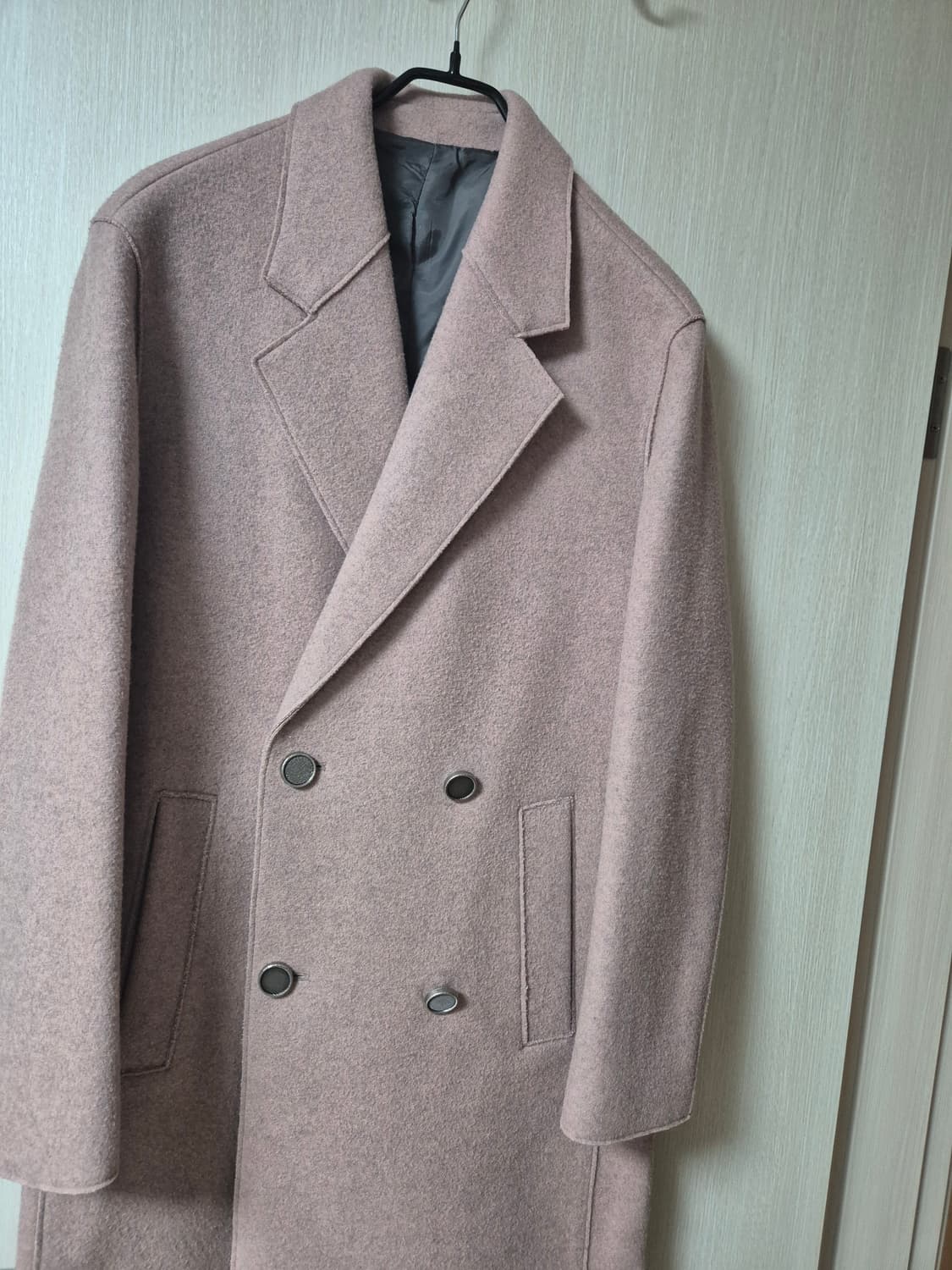 시스템 옴므 캐시미어 블렌드 코트 롱코트 남성 100 상품이미지4