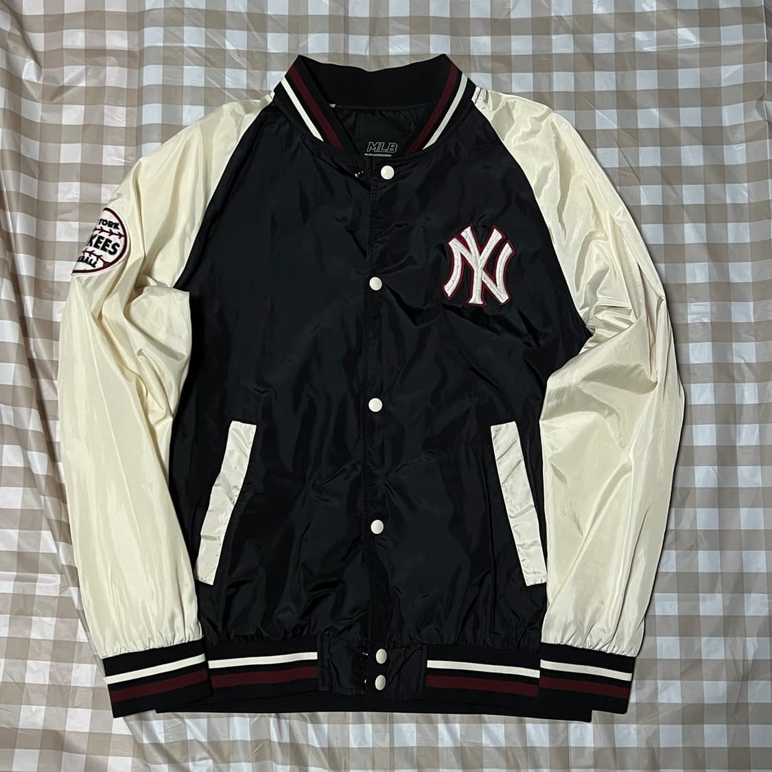 MLB 뉴욕양키스 스타디움 자켓 95 바시티 재킷 바람막이 야구 상품이미지1