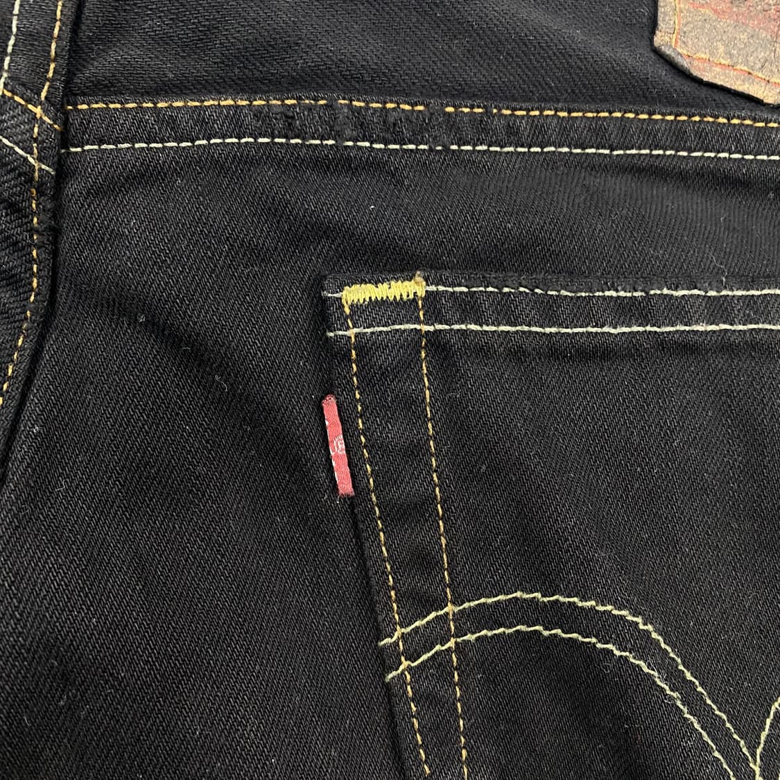 리바이스 527 부츠컷 블랙 플레어 진 (34) 상품이미지5