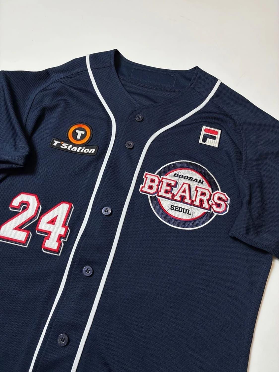 두산 베어스 오재원 선수 반팔 유니폼 PN9065 상품이미지4