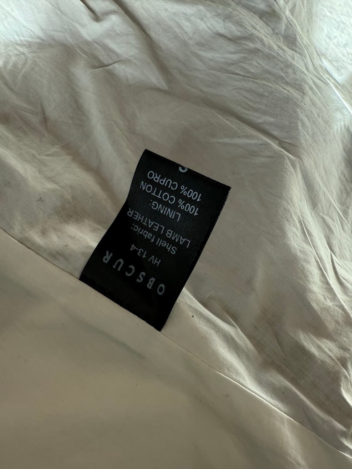 obscur 가죽자켓 상품이미지7