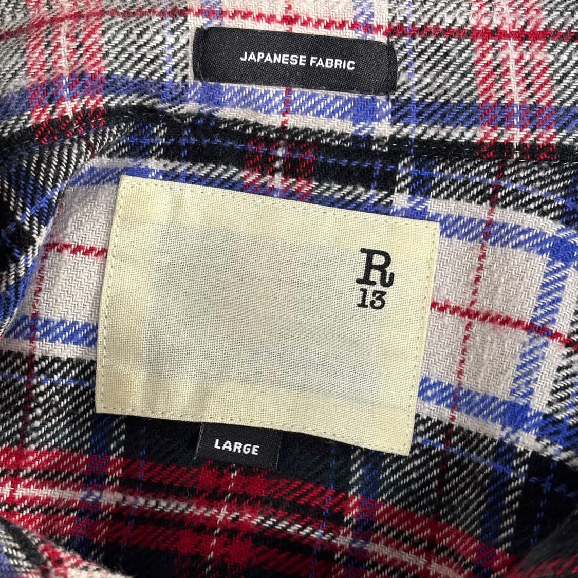 L) R13 알써티 슈레디드 심 셔츠 상품이미지6