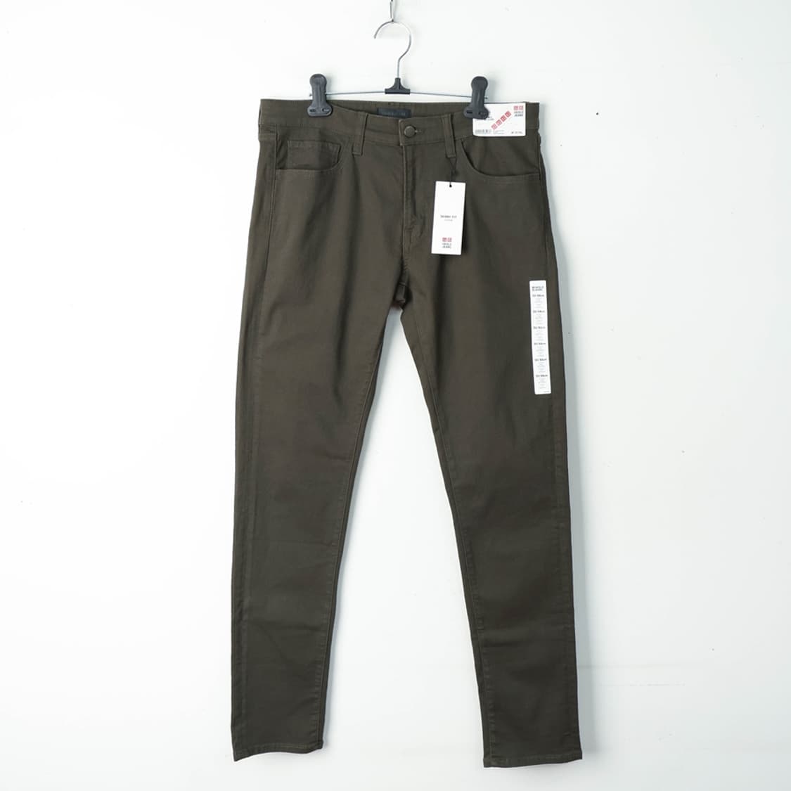 33/새상품 유니클로 스키니핏 코튼 팬츠 상품이미지1