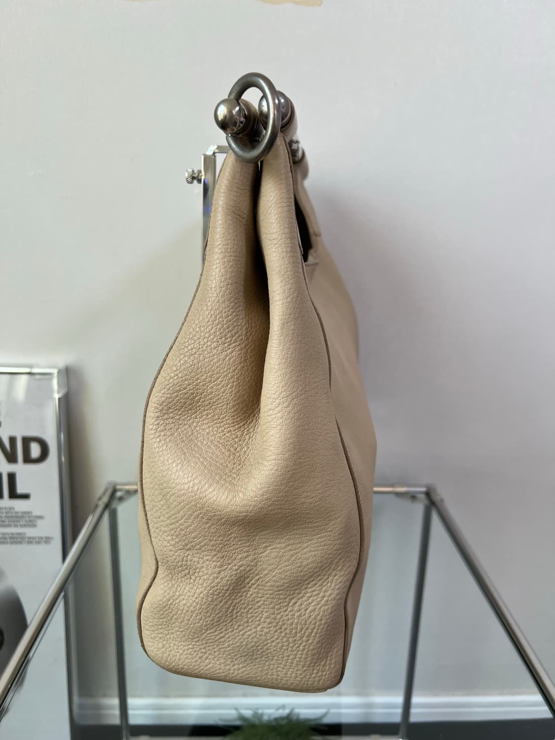 프라다 SS03 비텔로 다이노 메탈 바 토트백 상품이미지7