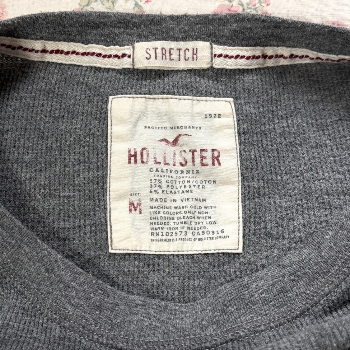 홀리스터 딱붙 긴팔티 롱슬리브 상품이미지2