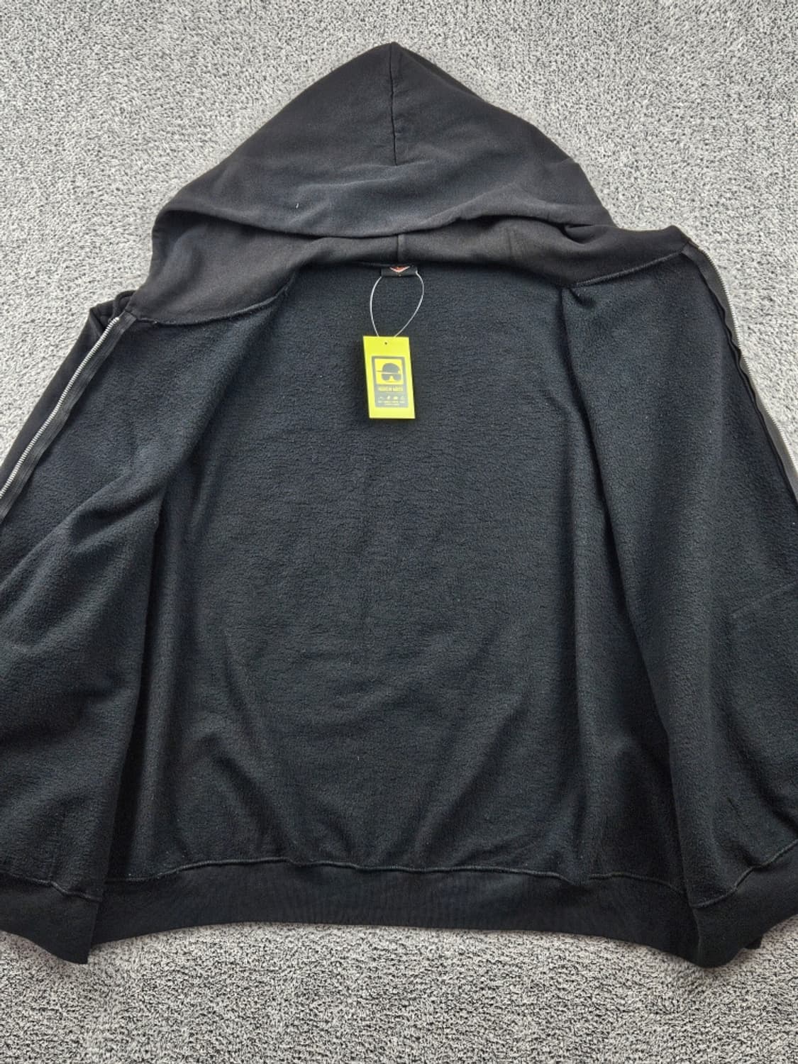 할리데이비슨 캐나다 엘버타 플레임 후드 집업 (2XL추정) / 10933 상품이미지9