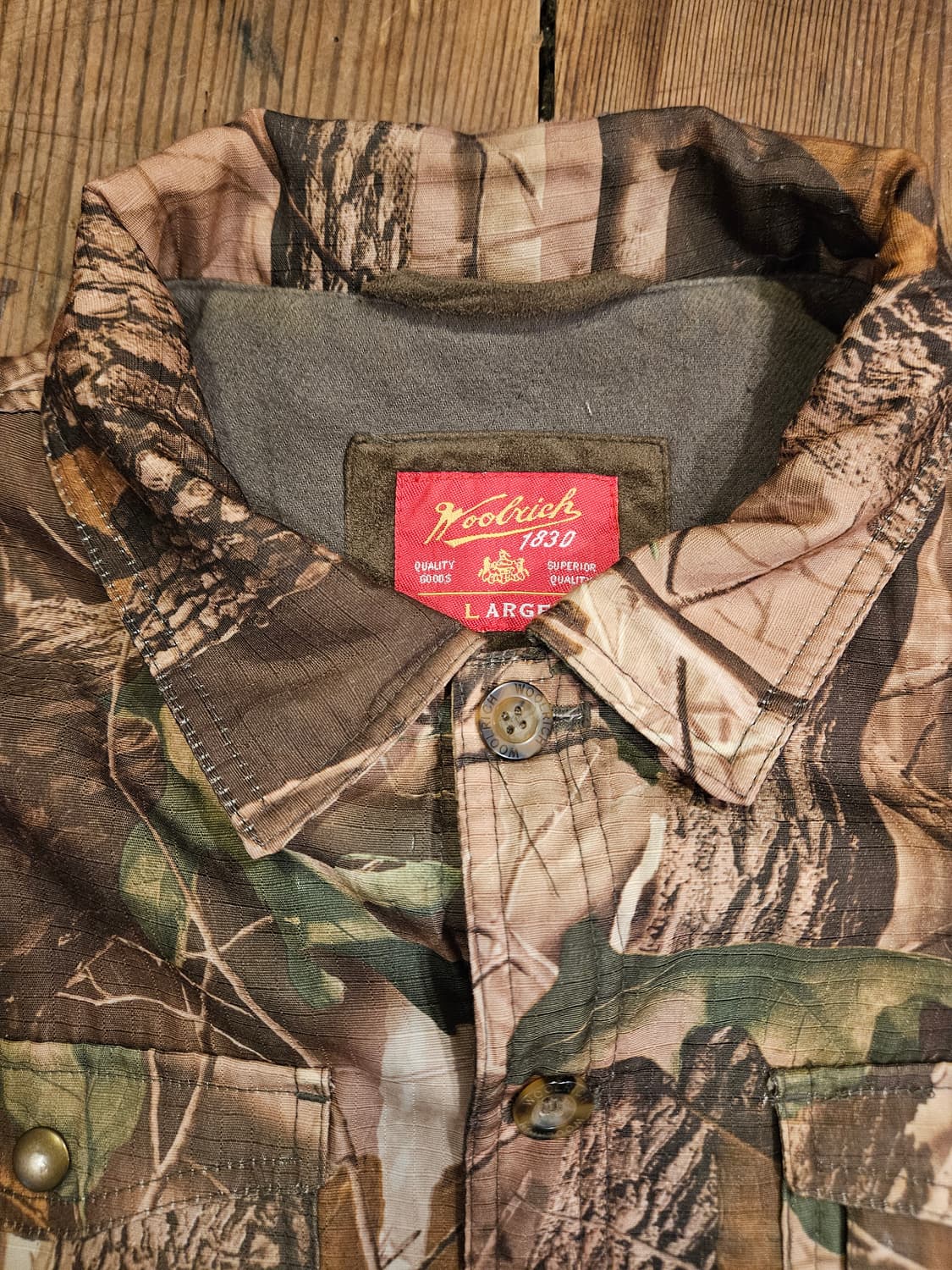 울리치 리얼 트리 카모 패턴 자켓  상품이미지3