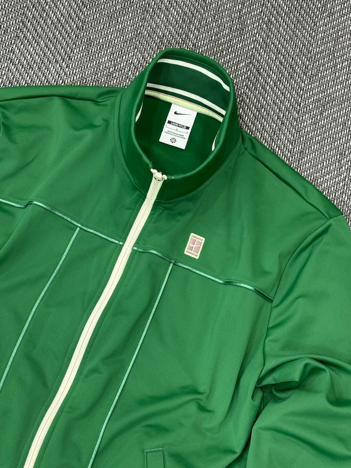 나이키 코트헤리티지 저지 그린L 상품이미지2