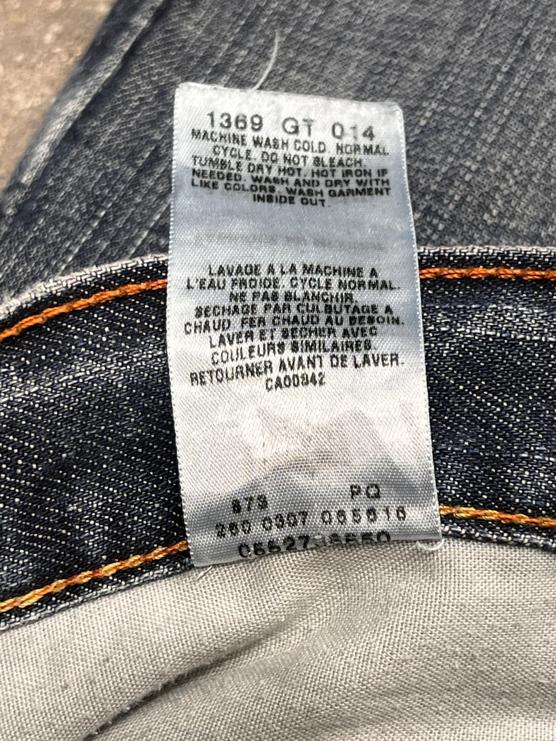 00‘s 리바이스 527 로우 부츠컷  상품이미지9