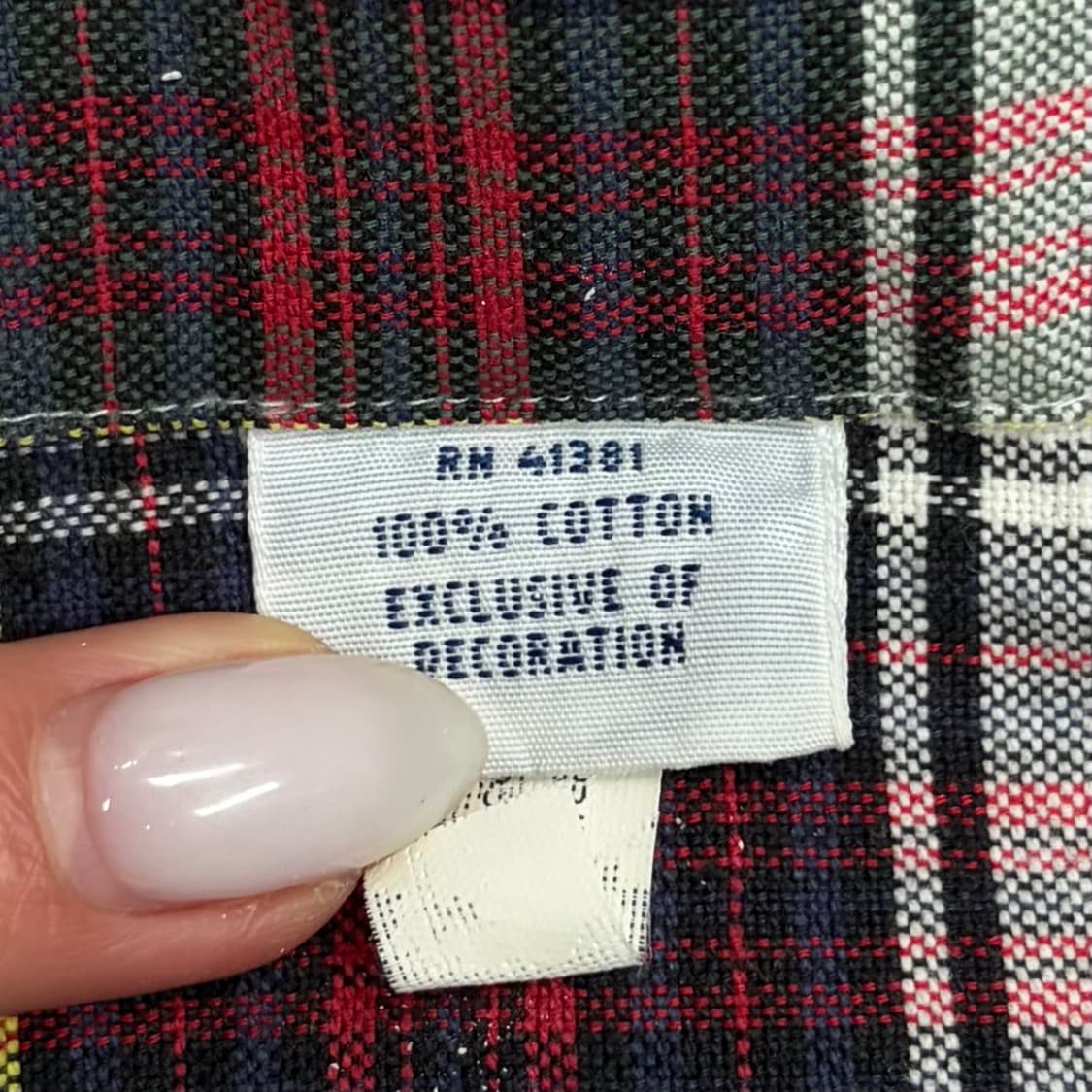 폴로랄프로렌 체크 셔츠 M  상품이미지6