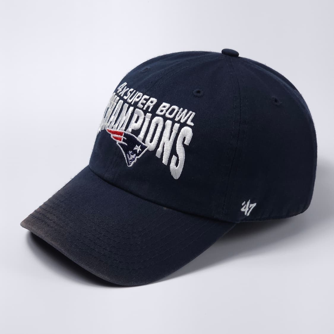 47 뉴잉글랜드 슈퍼볼 XLIX 우승 기념 빈티지 볼캡 모자 상품이미지2