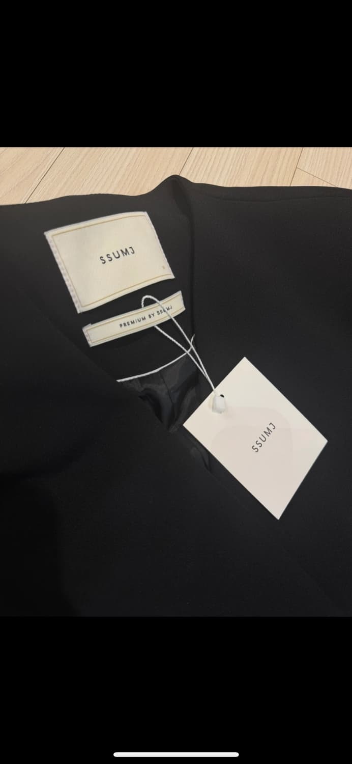 무료배송) 택채새옷- 프리미엄 썸제이 SSUMJ 블랙자켓 / 블랙마이 상품이미지2
