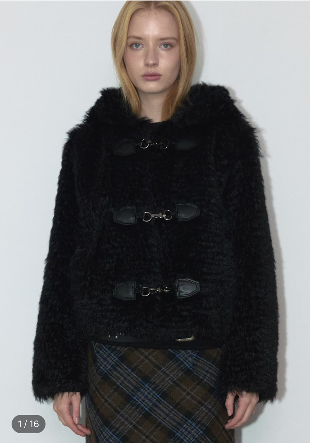 아수라 블랙 퍼자켓 ASURA FUR Jacket  상품이미지1