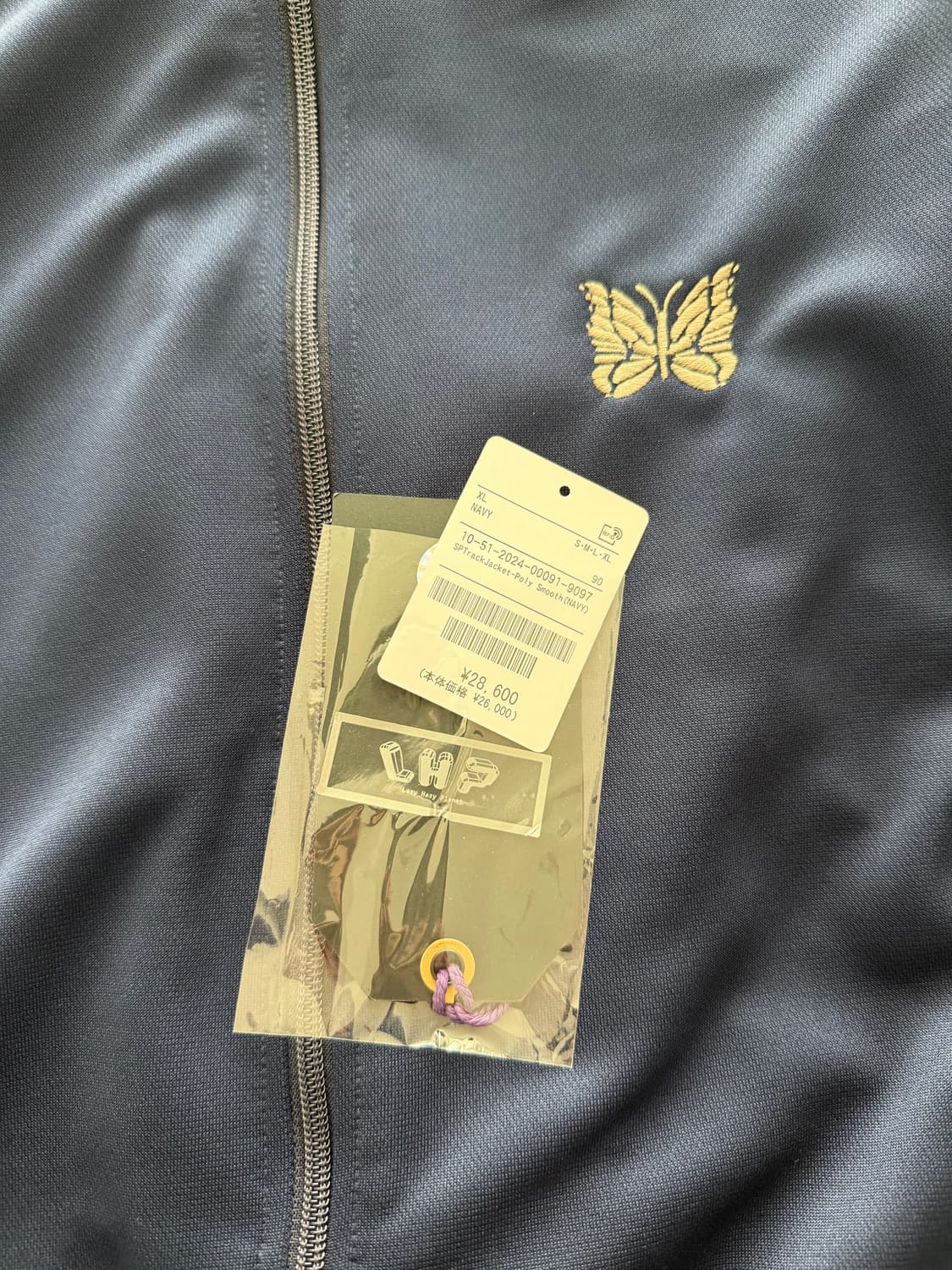 니들스 프릭스토어 별주 네이비 트랙자켓 xl 상품이미지6