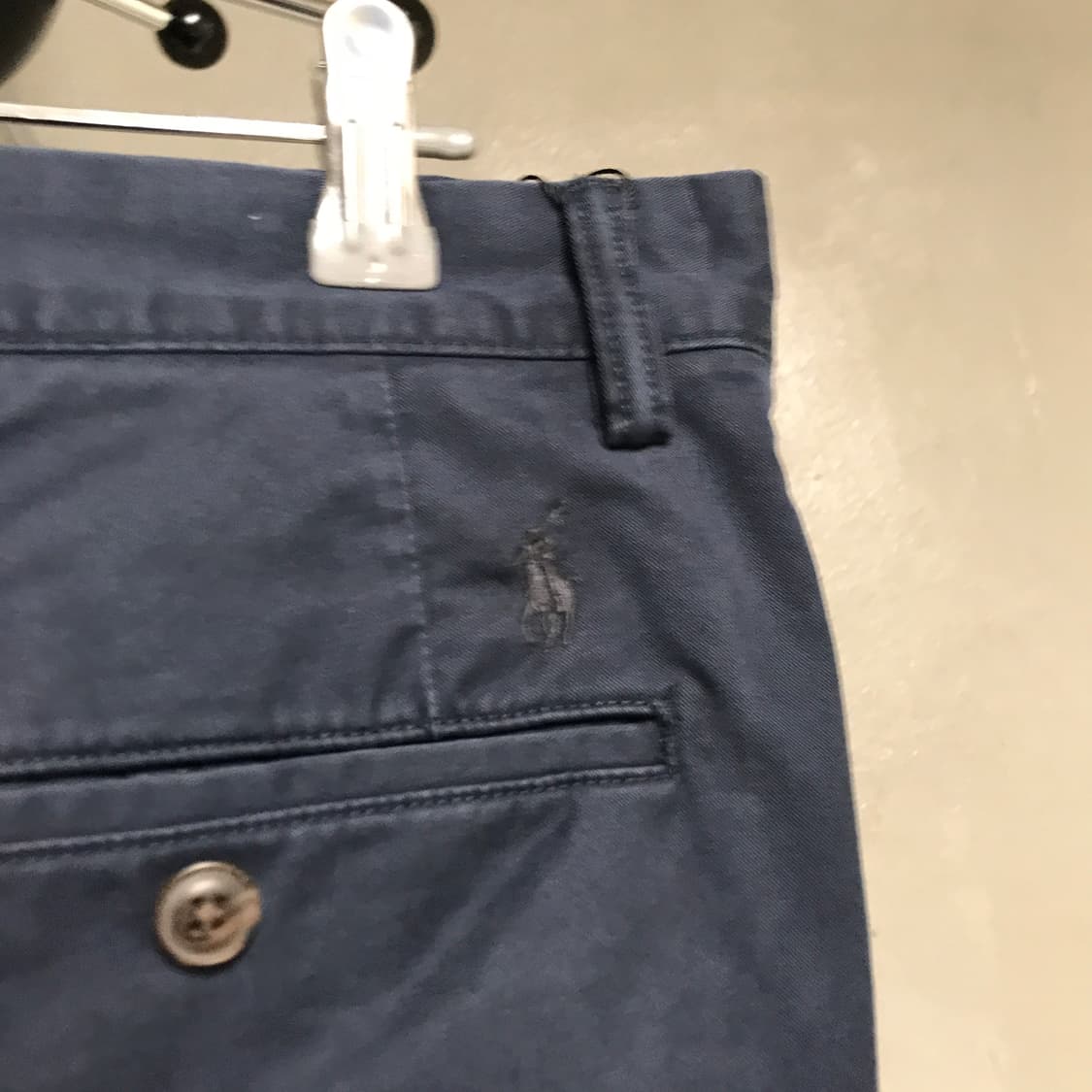 폴로 랄프로렌 QR 치노 팬츠 네이비 34/32 상품이미지4