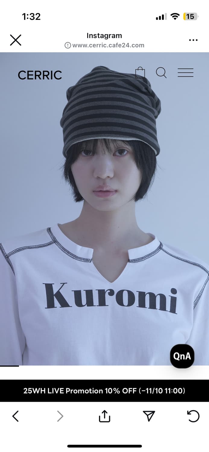 구해요) 세릭 비니 cerric 상품이미지1