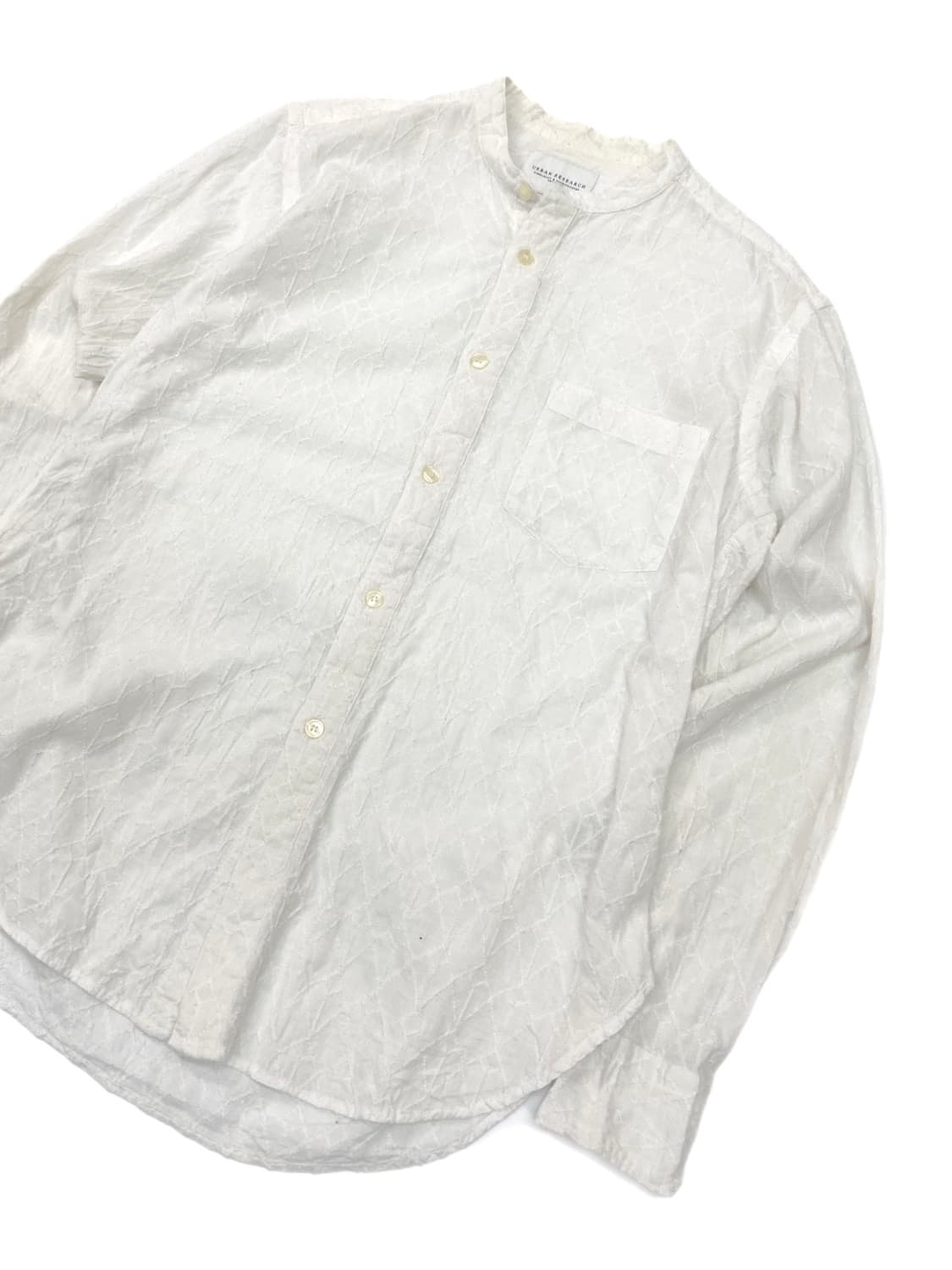 Urban research quilted texture shirt 상품이미지3