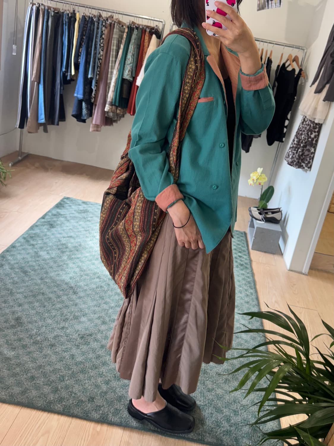 Vintage midi skirt 상품이미지5