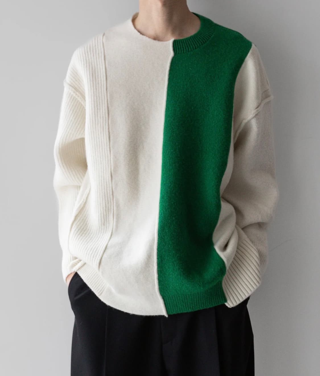 Stein(슈타인) oversized multi patch knit 상품이미지4