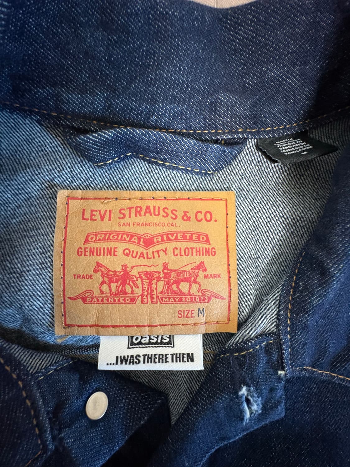 Oasis Levi’s 2세대 데님자켓 상품이미지3