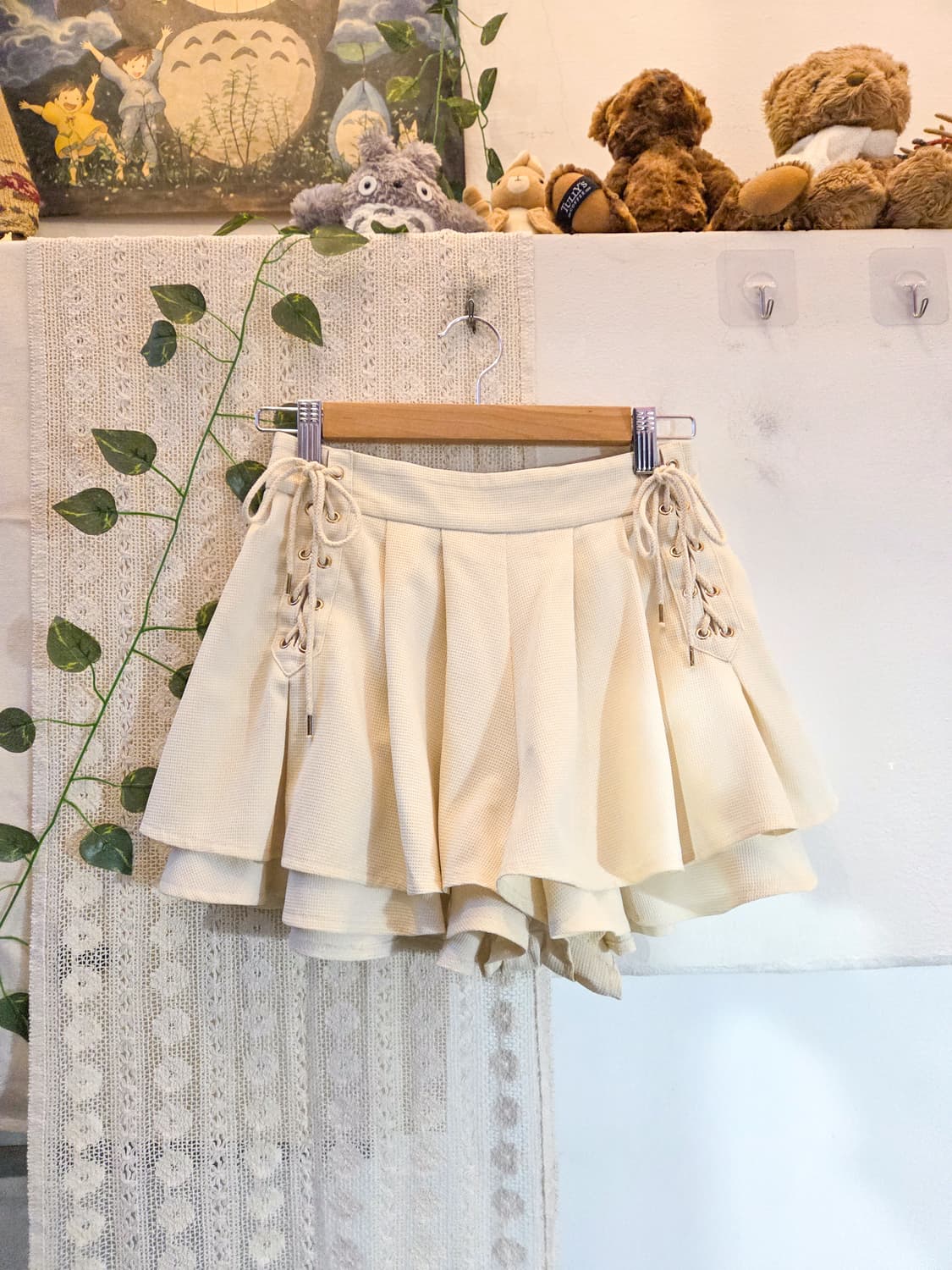 아일렛 디테일 치마바지 상품이미지1