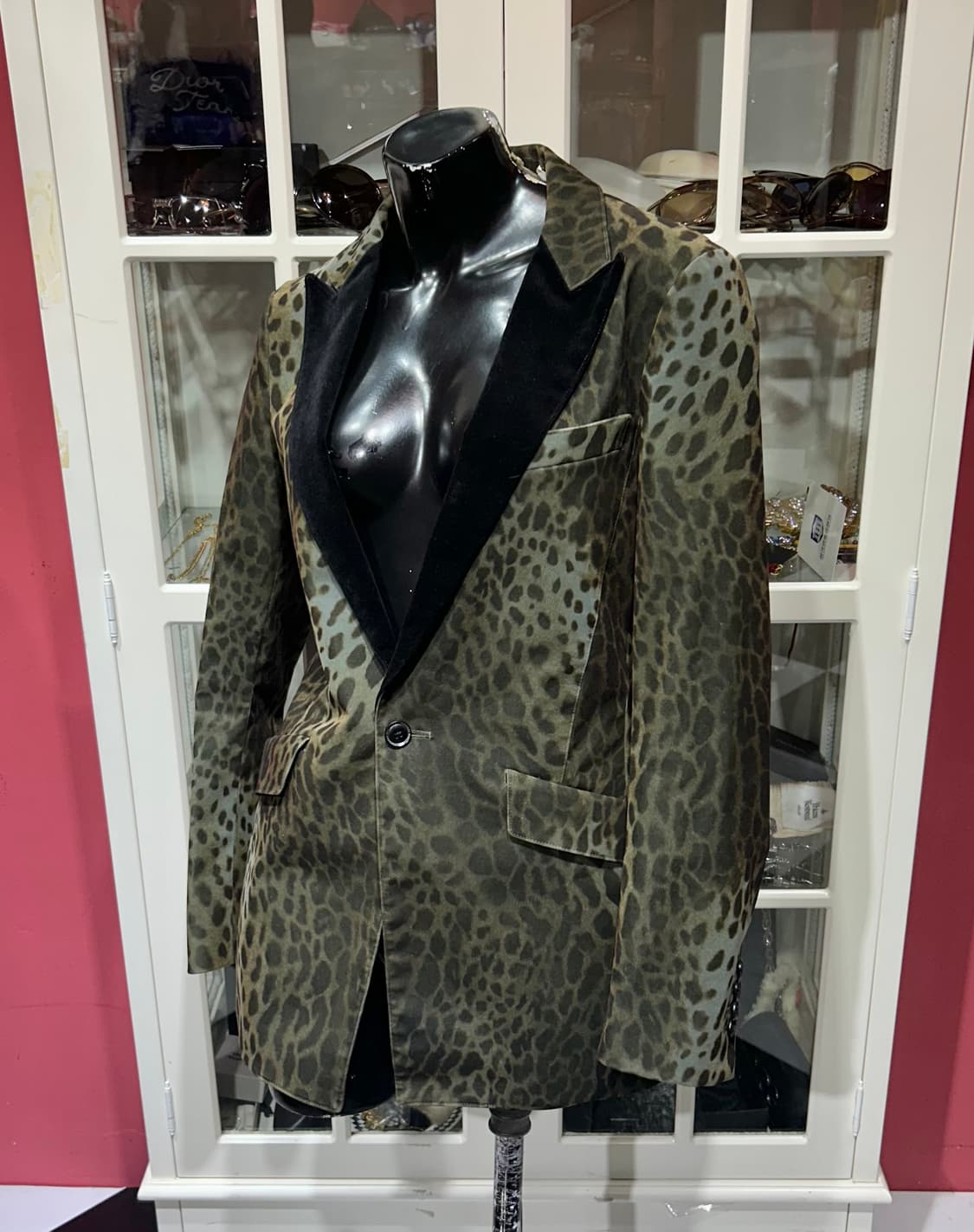 tornado mart blazer 토네이도 마트 호피 패턴 블레이저 상품이미지1