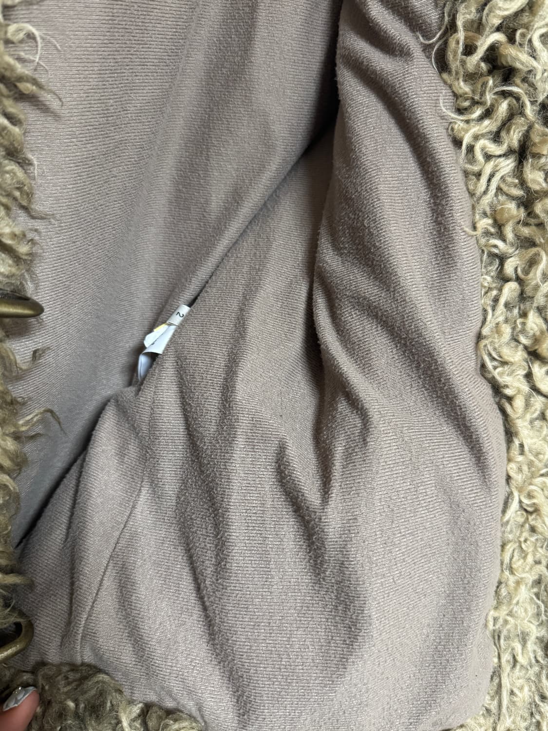 오픈 와이와이 후드 퍼자켓 상품이미지3