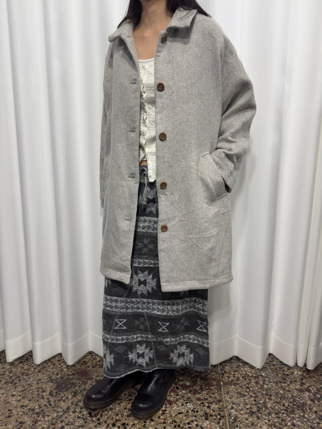 pattern long skirt 상품이미지7