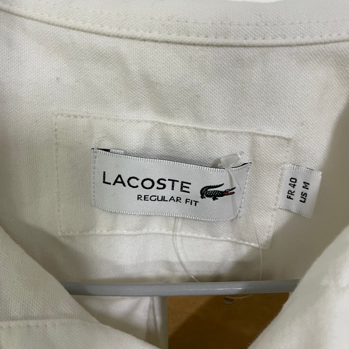 라코스테 화이트 셔츠 상품이미지3