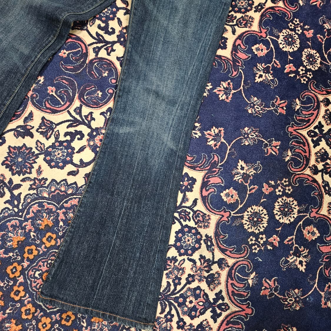 세븐진 포켓 펄 세미 부츠컷 데님 청바지 28  상품이미지4