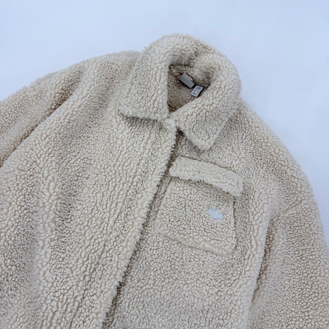 아디다스 아디컬러 쉐르파 롱코트 상품이미지5