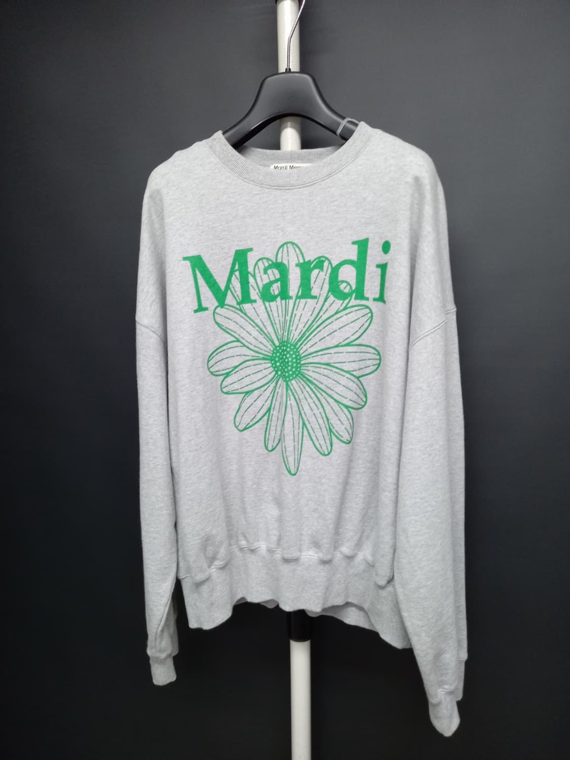 마르디메크르디 춘추동 초록그레이 맨투맨 F 44-77 상품이미지3