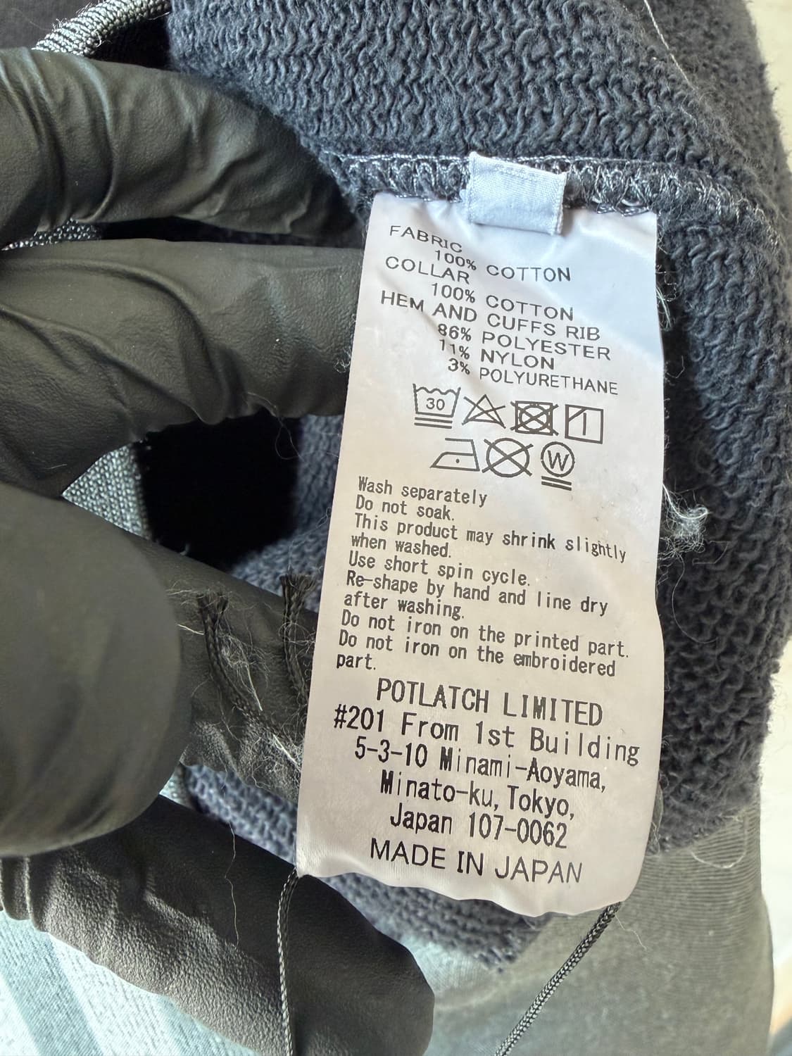 신품)SS19' 카브엠트 WIDE RIB HEAVY CREW NECK 상품이미지5