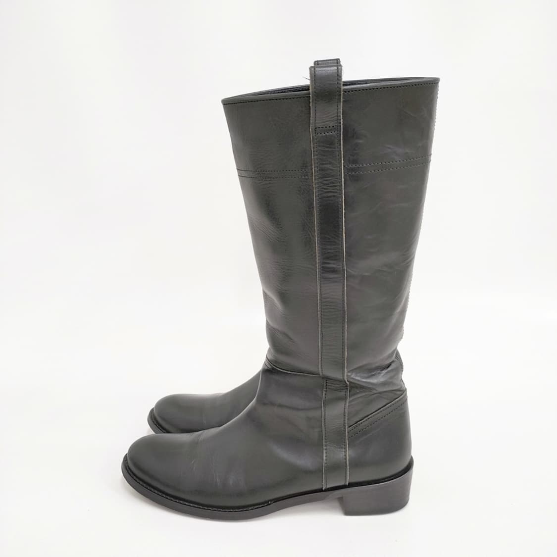 요지 야마모토 와이즈 가죽 롱부츠 3 상품이미지2
