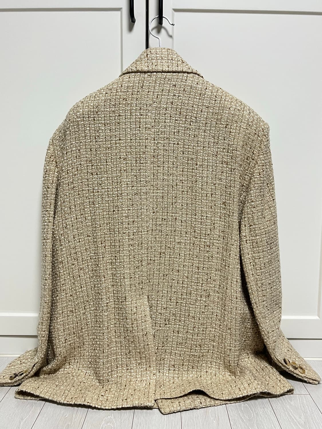 Crushagain 트위드 블레이저 상품이미지4