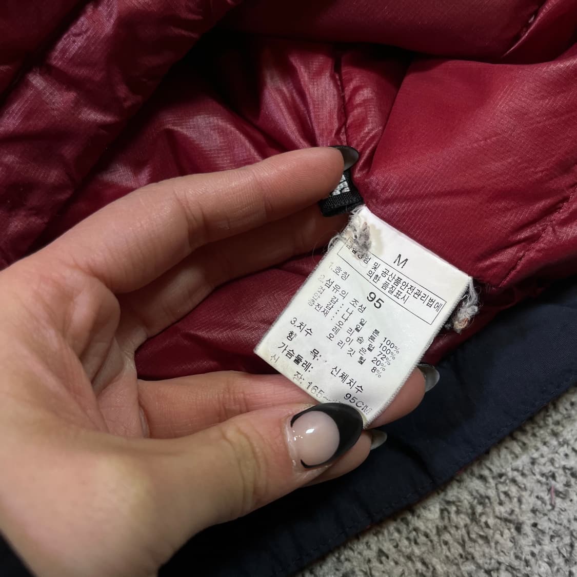 노스페이스 덕다운 경량 패딩 상품이미지6