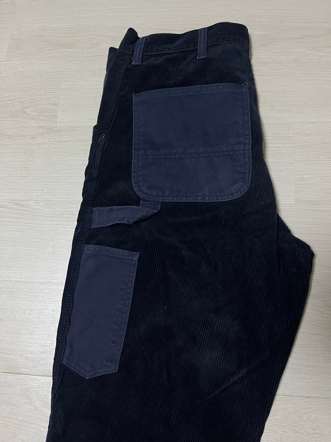 칼하트 WIP 코듀로이 카고팬츠 네이비 32 상품이미지2