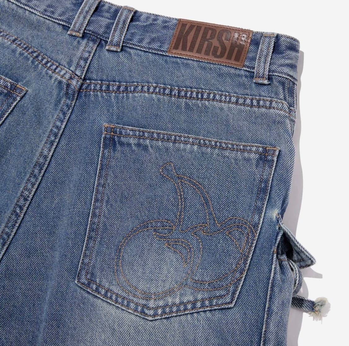 카고 버뮤다 데님 팬츠 (블루) 상품이미지2