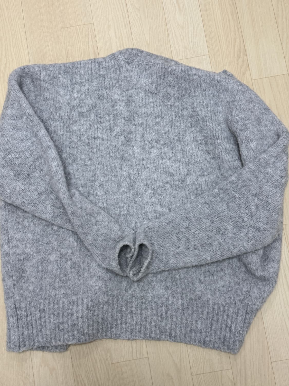 팔로마울 크러쉬 니트집업 M 상품이미지5