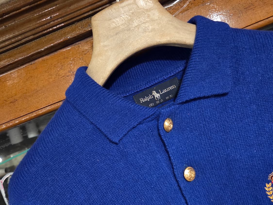 90'S 버버리 램스울니트 상품이미지3