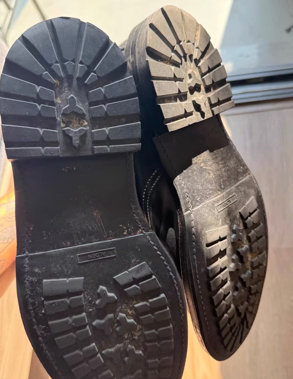 알든 탱커부츠 코도반 블랙 7.5d 사이즈 상품이미지5